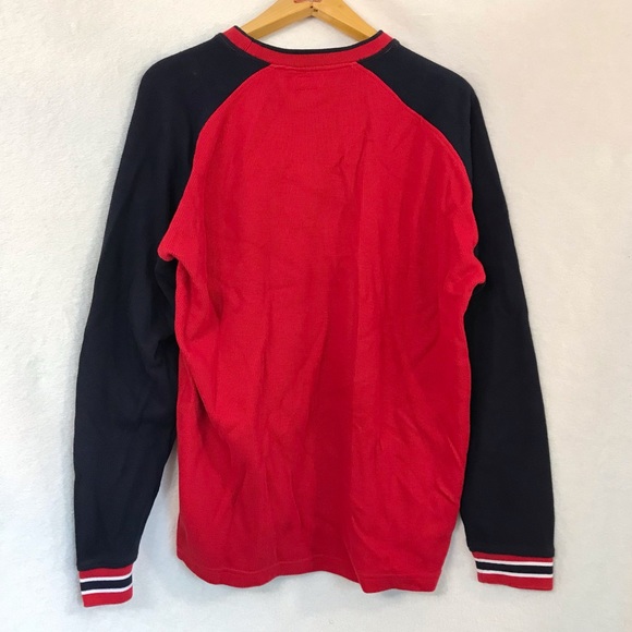 Vintage US Polo Assn cotton crewneck bomber style sweater chest logo and crest - Picture 2 of 8
